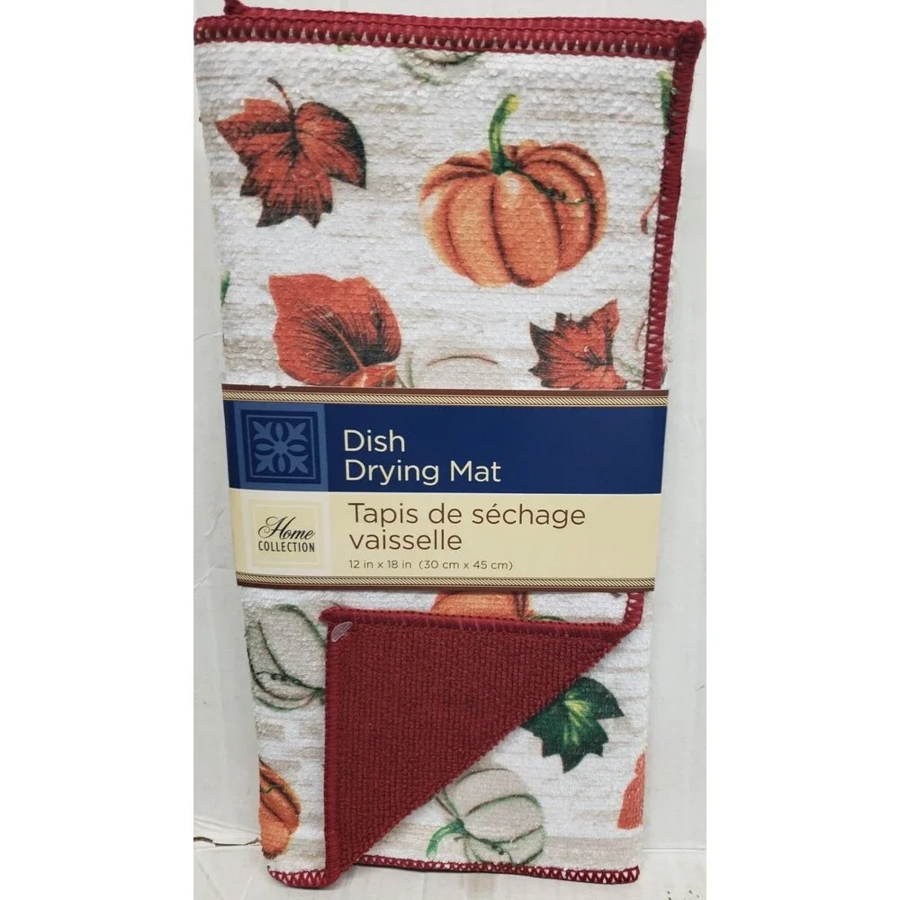 Microfiber Dish Drying Mat,12